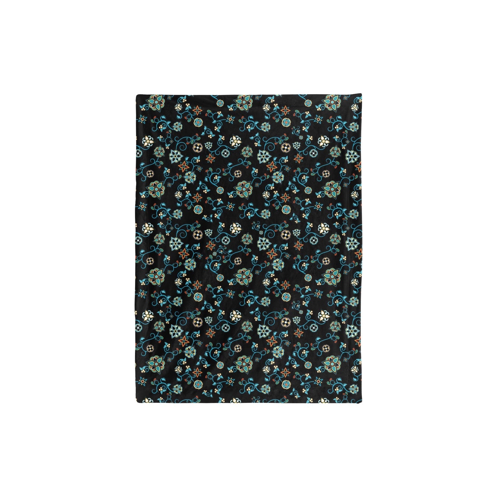 Ocean Bloom Baby Blanket 30"x40" Baby Blanket 30"x40" e-joyer 