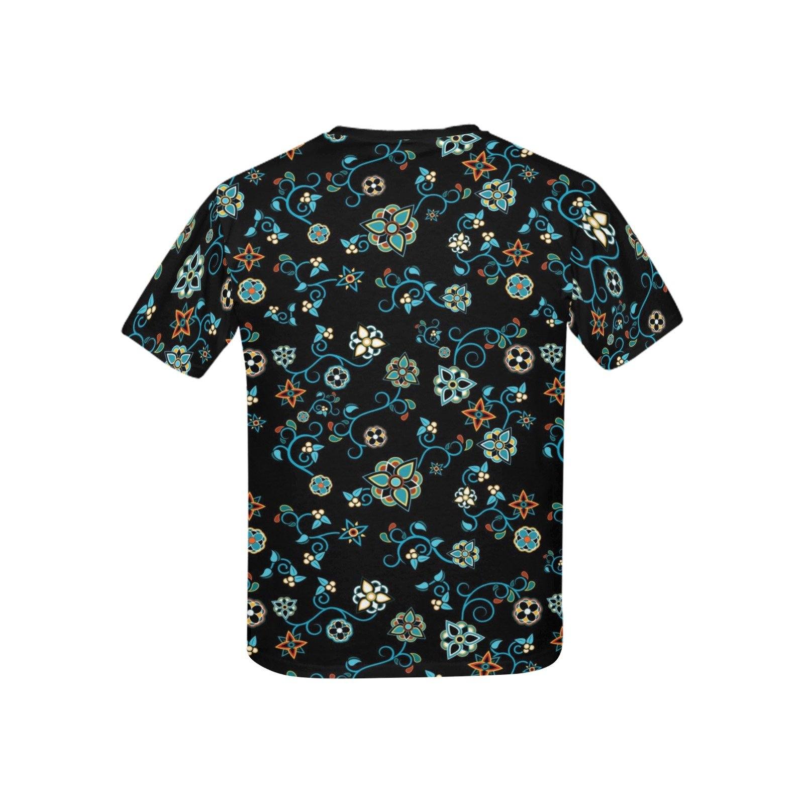 Ocean Bloom Kids' All Over Print T-shirt (USA Size) (Model T40) All Over Print T-shirt for Kid (T40) e-joyer 
