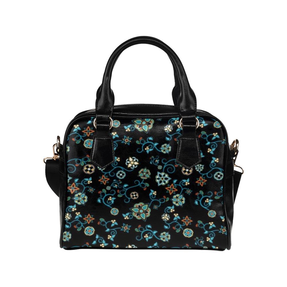Ocean Bloom Shoulder Handbag (Model 1634) Shoulder Handbags (1634) e-joyer 