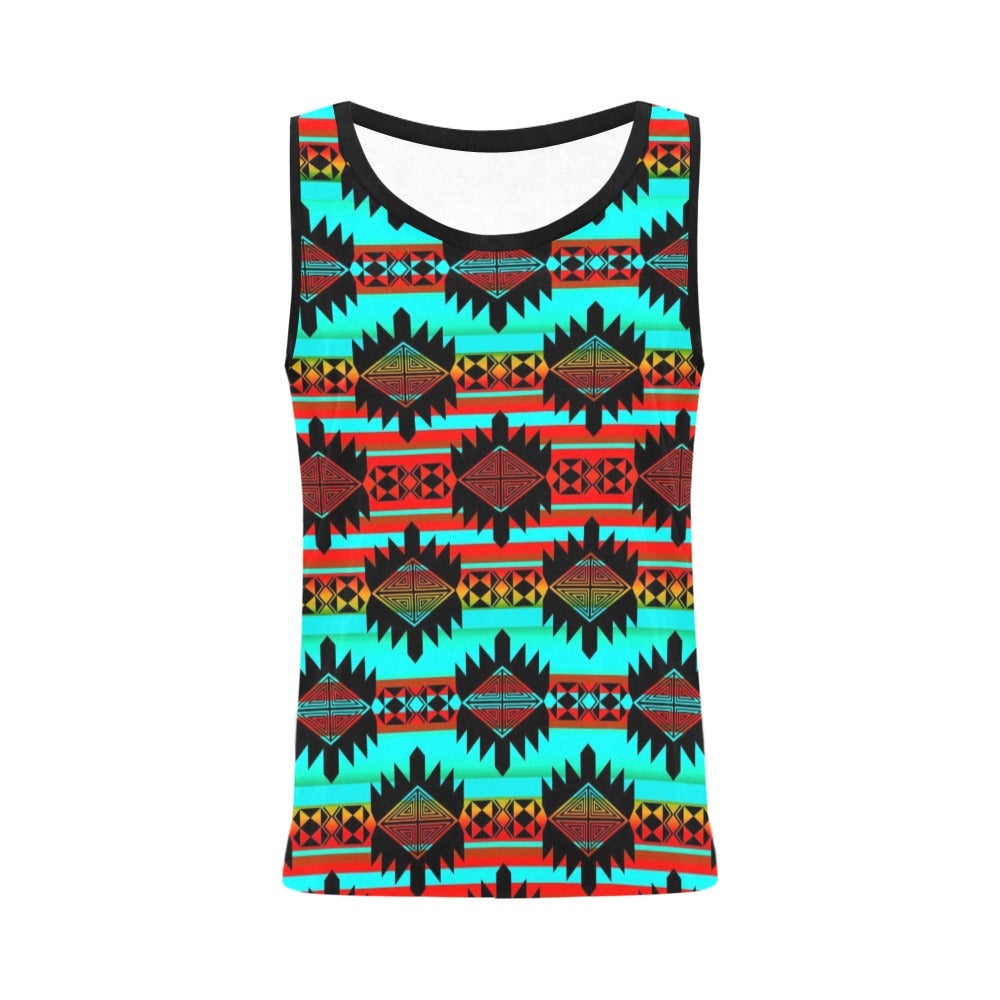 Okotoks Arrow All Over Print Tank Top for Women (Model T43) All Over Print Tank Top for Women (T43) e-joyer 