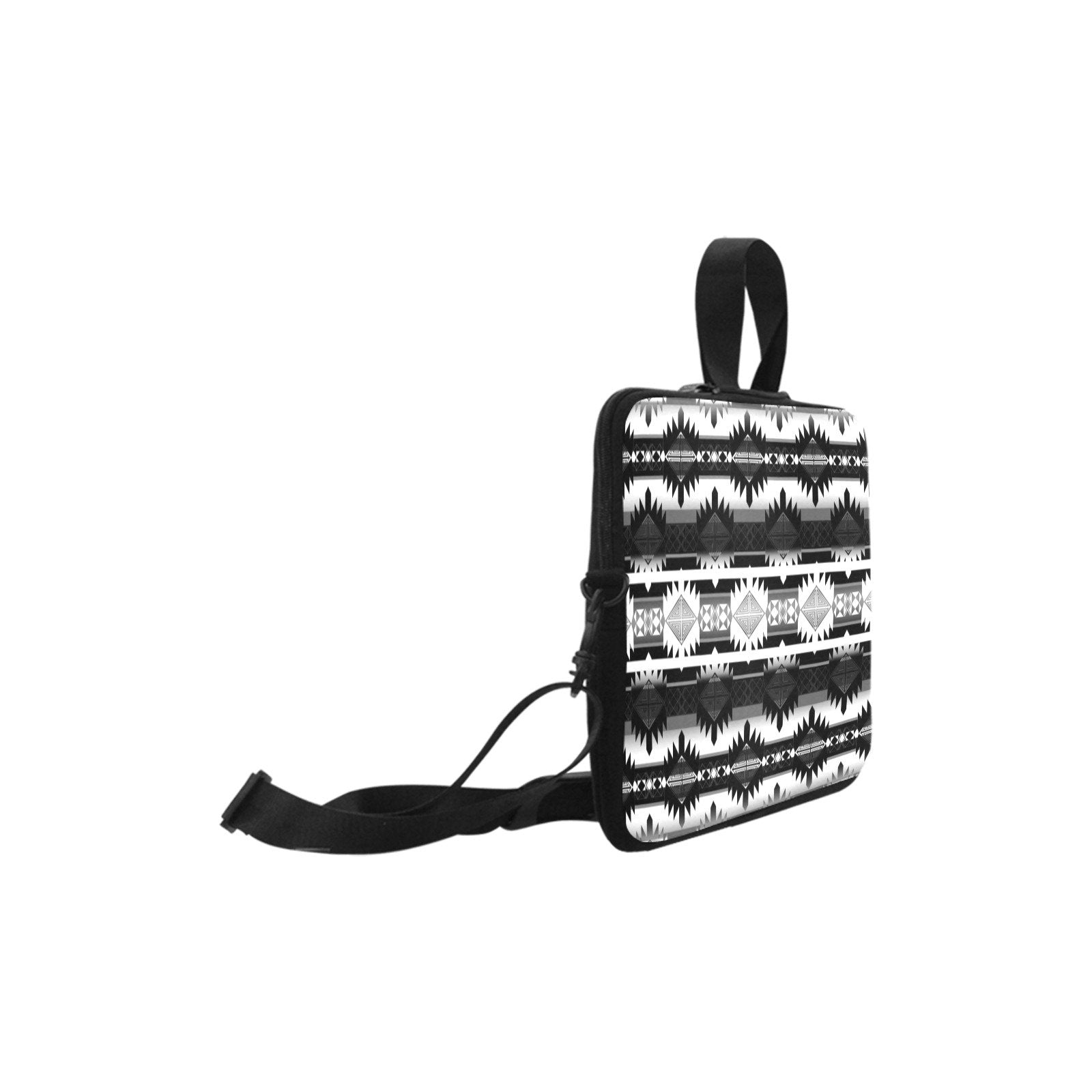 Okotoks Black and White Laptop Handbags 10" bag e-joyer 