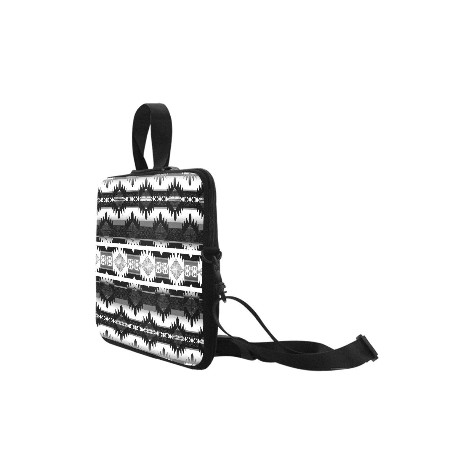 Okotoks Black and White Laptop Handbags 11" bag e-joyer 