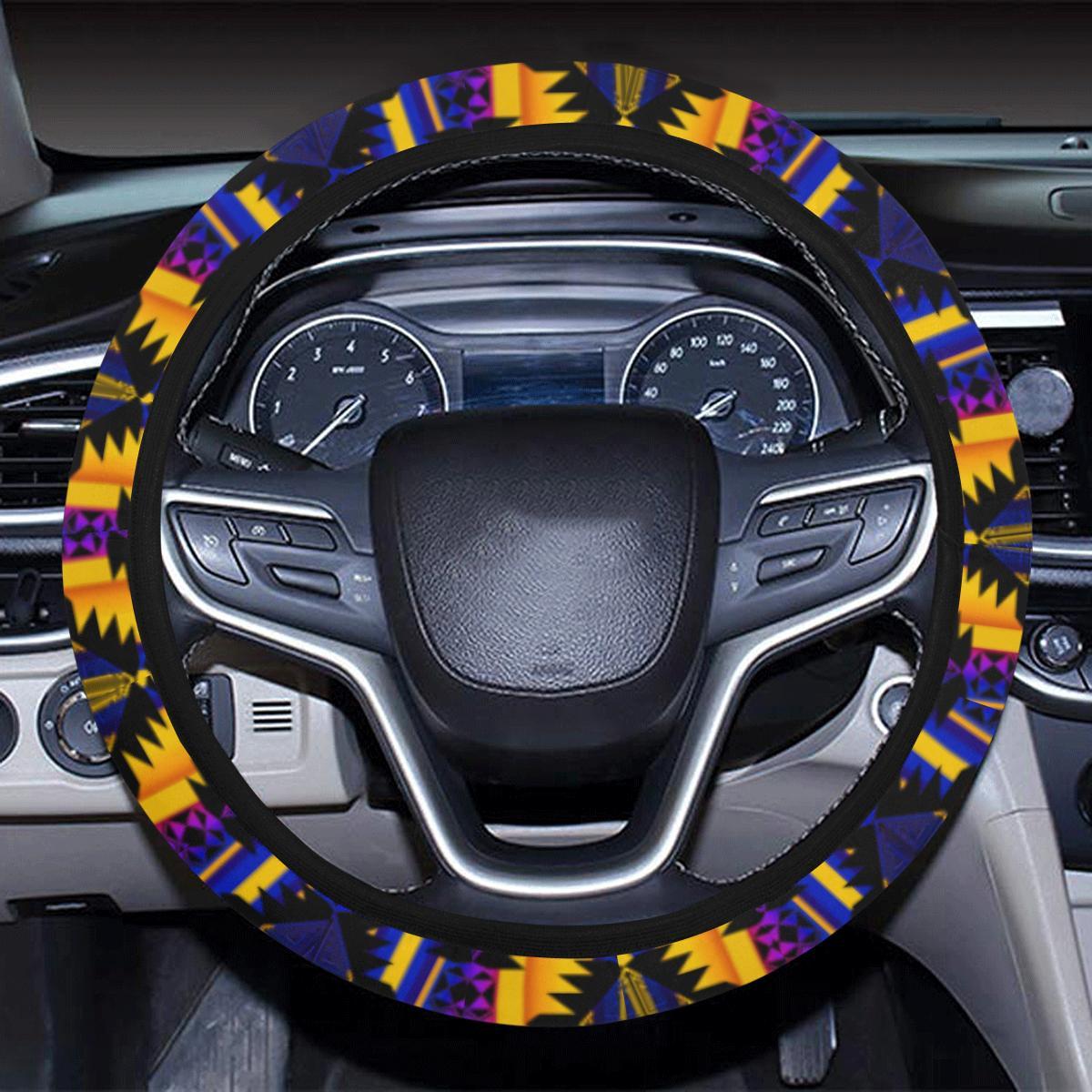 Okotoks Eagle Steering Wheel Cover with Elastic Edge Steering Wheel Cover with Elastic Edge e-joyer 