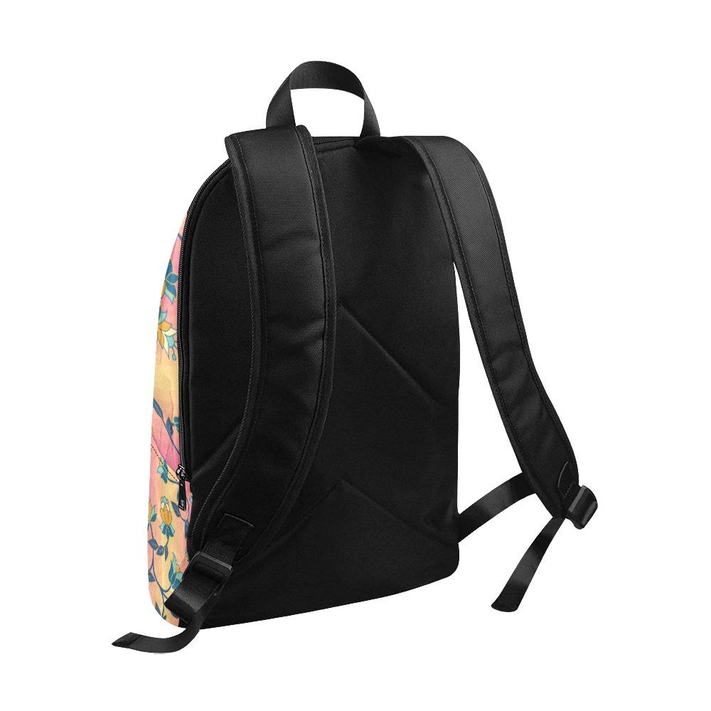 Orange Days Fabric Backpack for Adult (Model 1659) Casual Backpack for Adult (1659) e-joyer 
