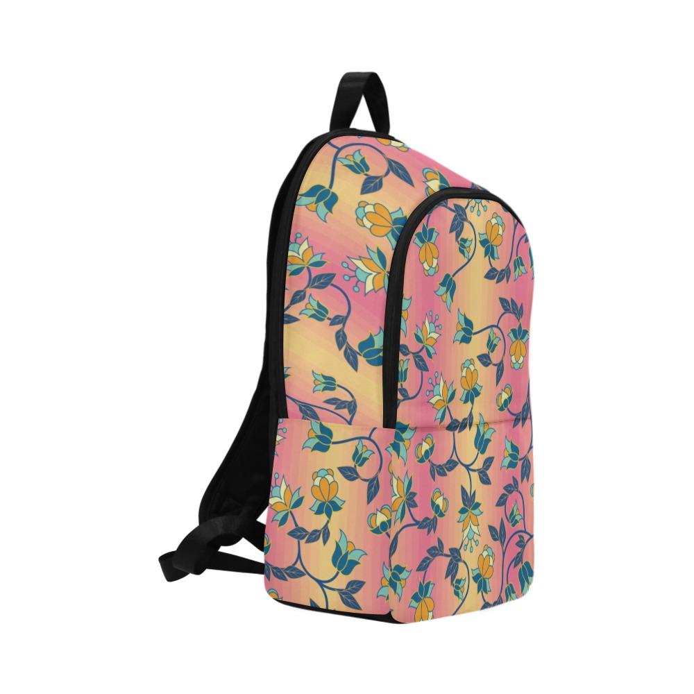 Orange Days Fabric Backpack for Adult (Model 1659) Casual Backpack for Adult (1659) e-joyer 