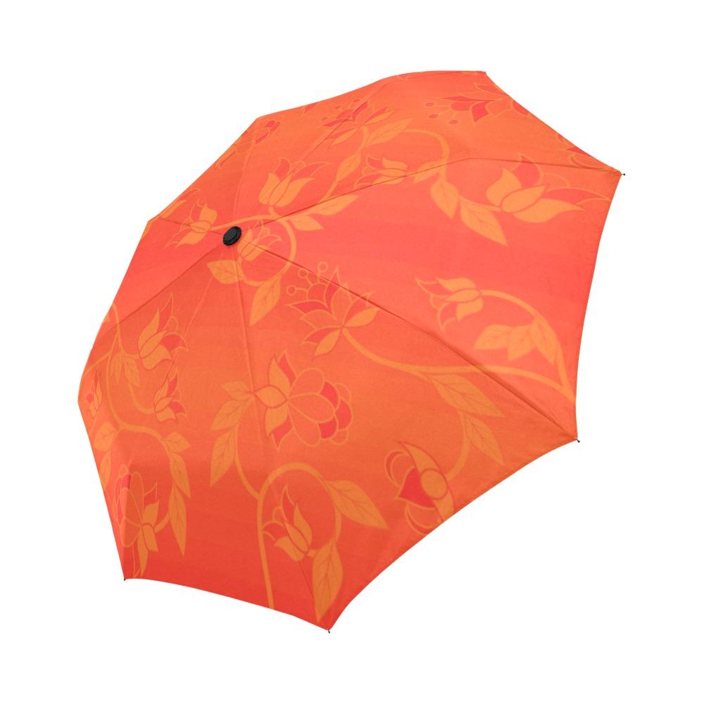 Orange Days Orange Auto-Foldable Umbrella (Model U04) Auto-Foldable Umbrella e-joyer 