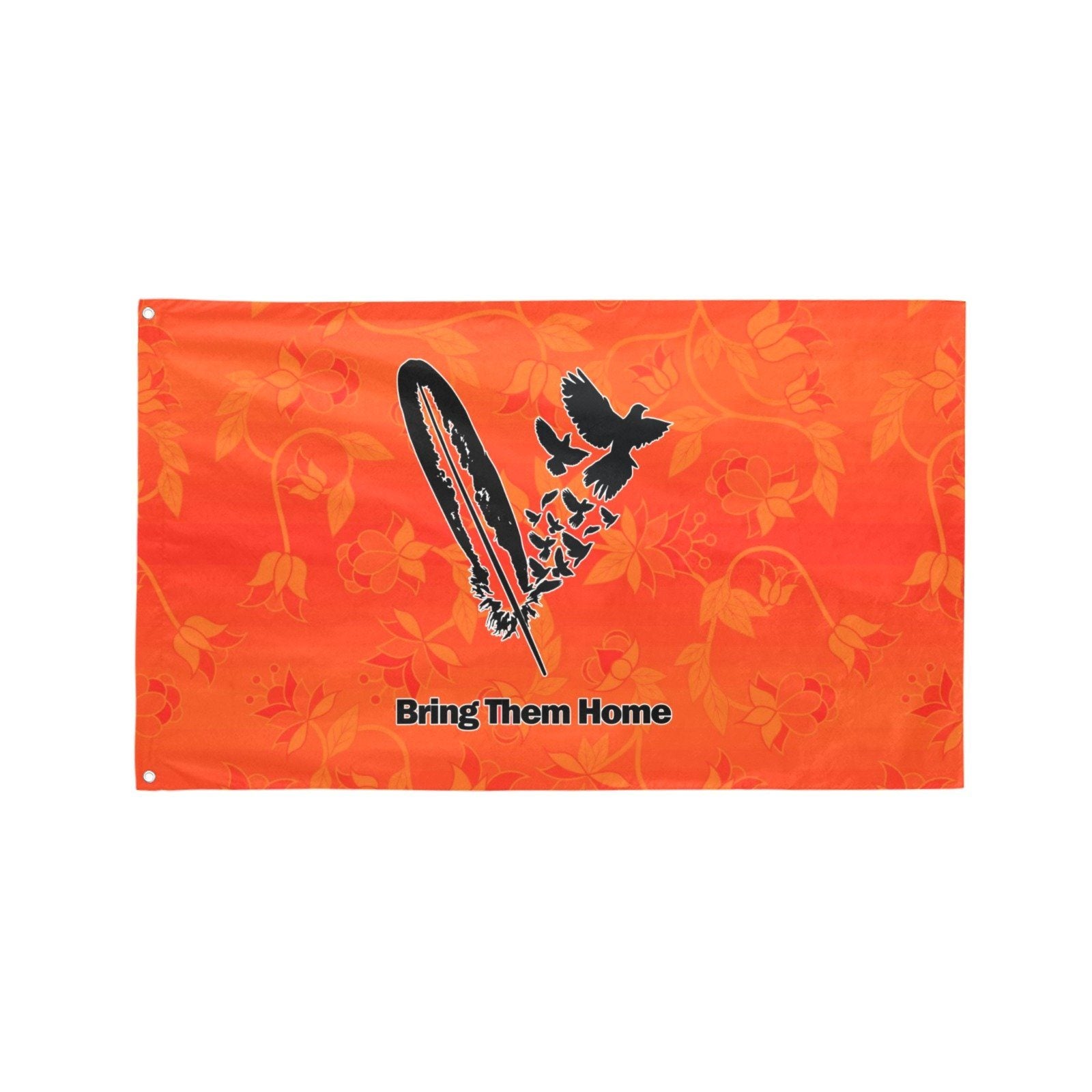 Orange Days Orange Bring Them Home Garden Flag 59"x35" Garden Flag 59"x35" e-joyer 