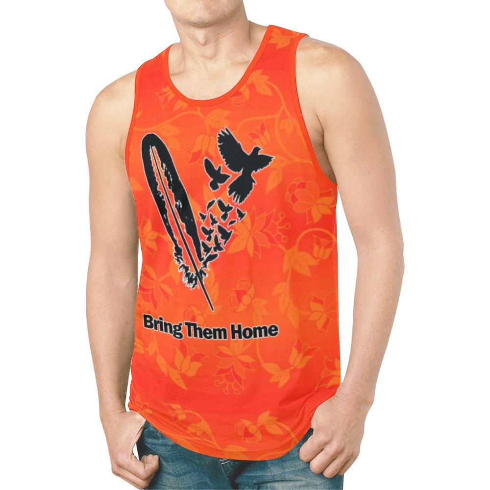 Orange Days Orange Bring Them Home New All Over Print Tank Top for Men (Model T46) New All Over Print Tank Top for Men (T46) e-joyer 