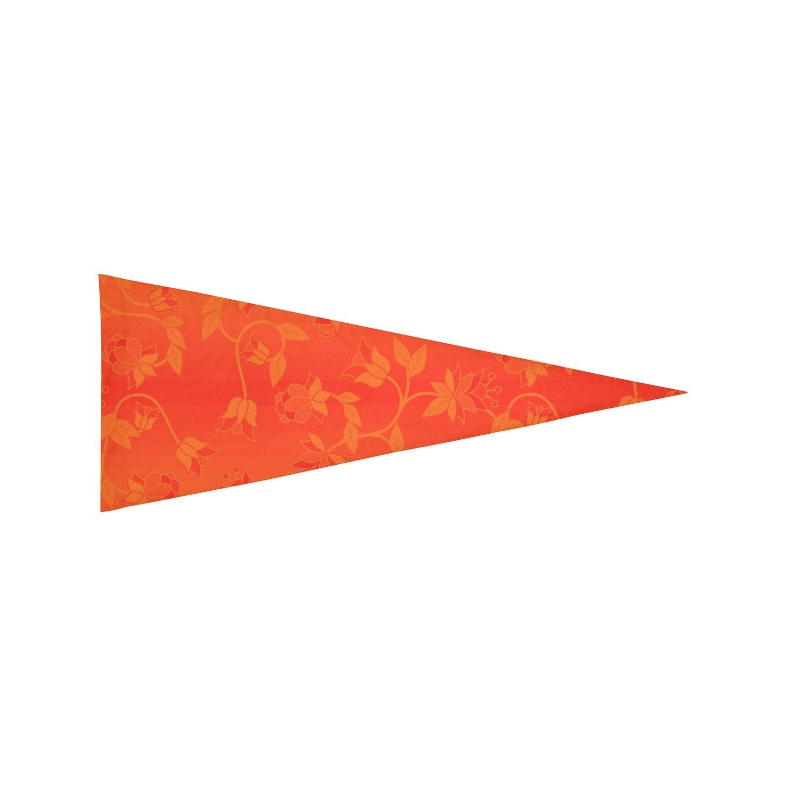 Orange Days Orange Trigonal Garden Flag 30"x12" Trigonal Garden Flag 30"x12" e-joyer 