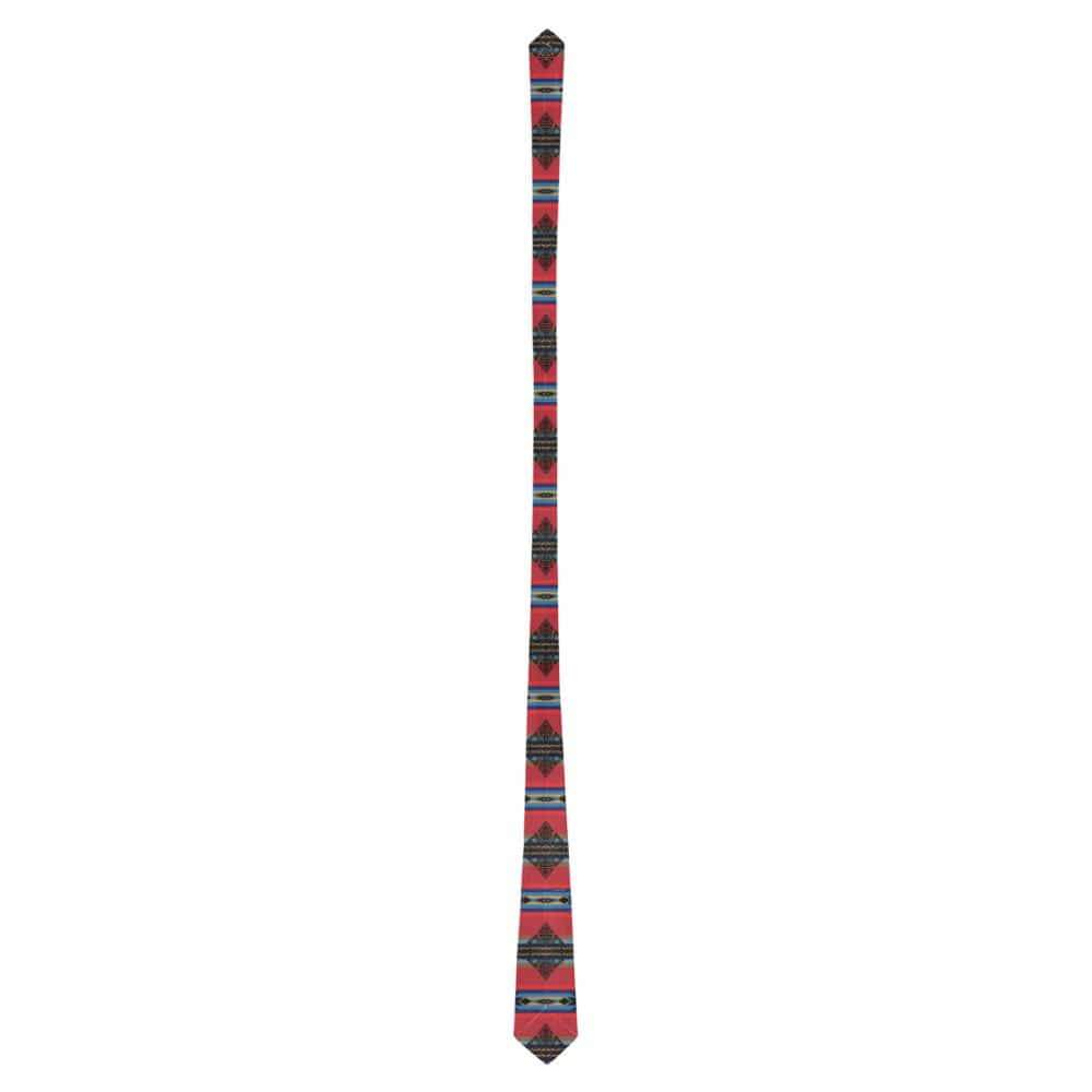 Plateau Ride Classic Necktie (Two Sides) Classic Necktie e-joyer 