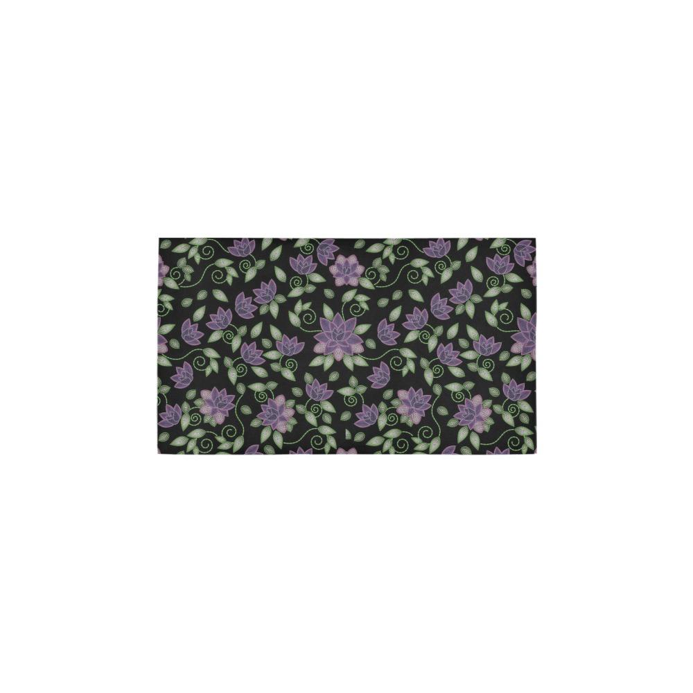 Purple Beaded Rose Bath Rug 16''x 28'' Bath Rug 16''x 28'' e-joyer 