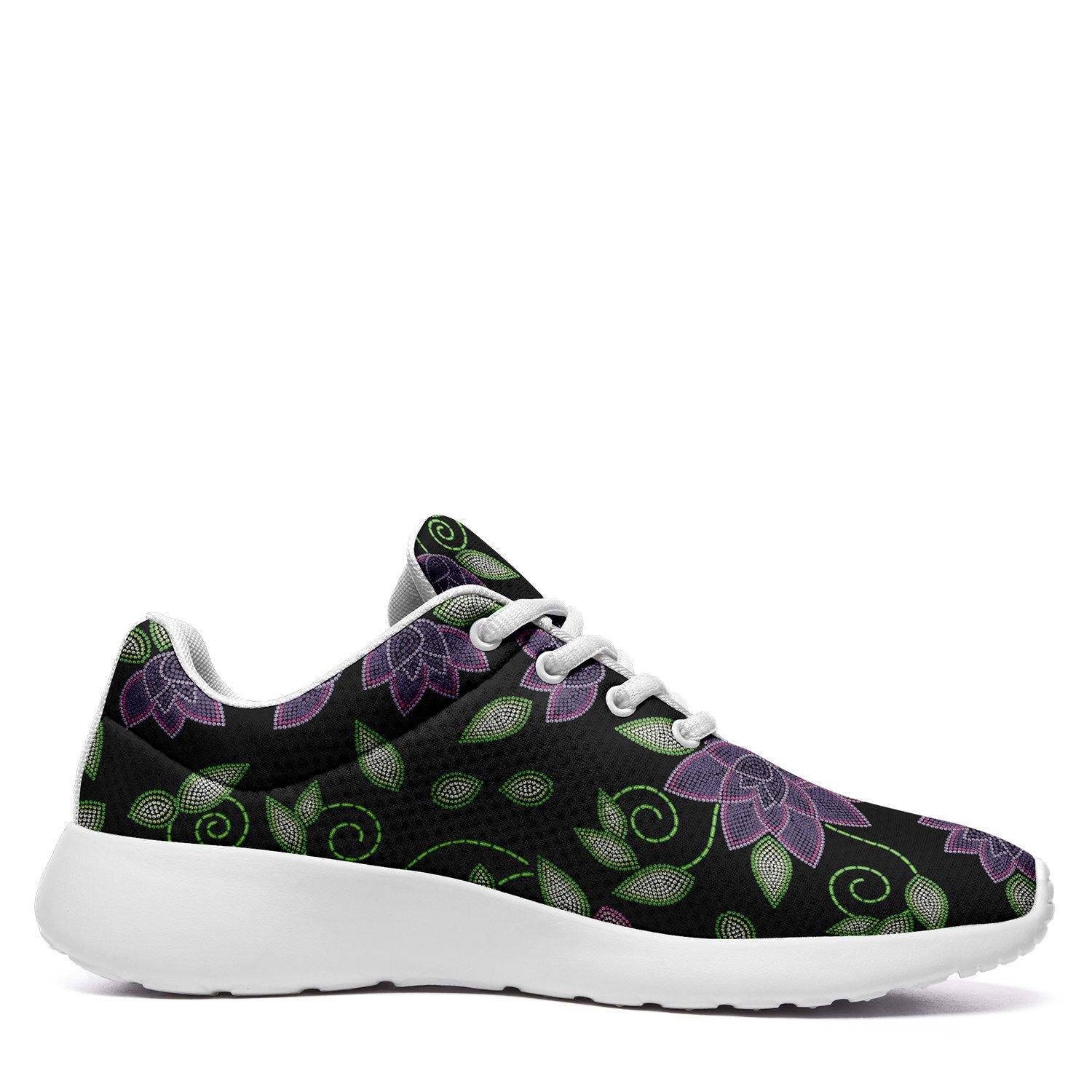 Purple Beaded Rose Ikkaayi Sport Sneakers ikkaayi Herman 