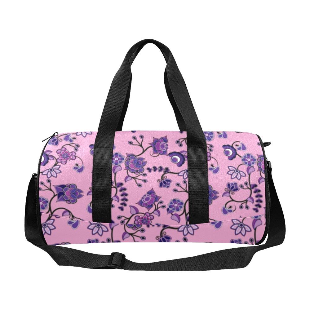 Purple Floral Amour Duffle Bag (Model 1679) Duffle Bag (1679) e-joyer 