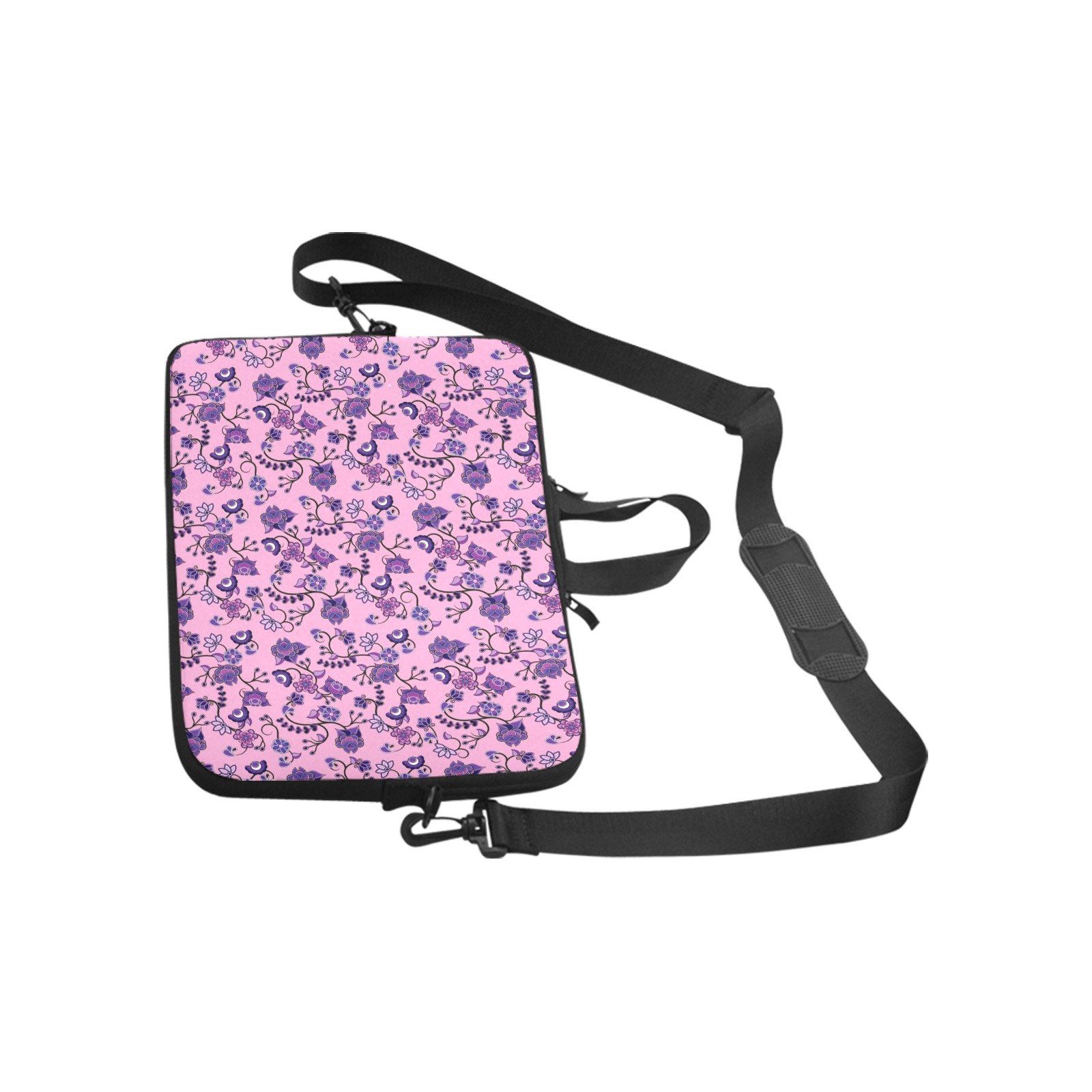 Purple Floral Amour Laptop Handbags 14" bag e-joyer 