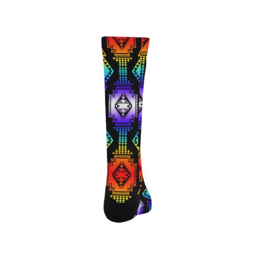 Rainbow Gathering Trouser Socks Socks e-joyer 