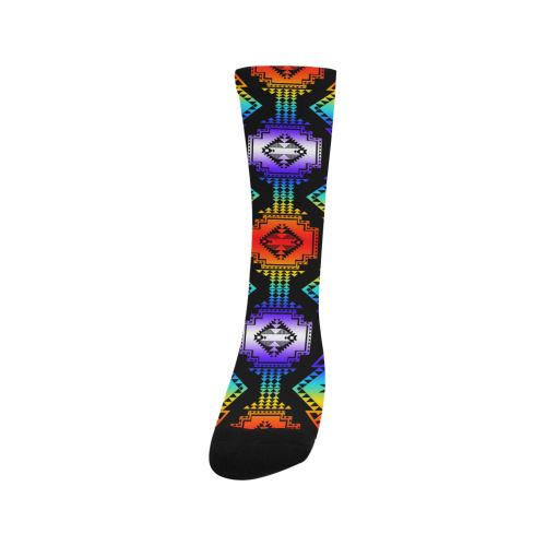 Rainbow Gathering Trouser Socks Socks e-joyer 