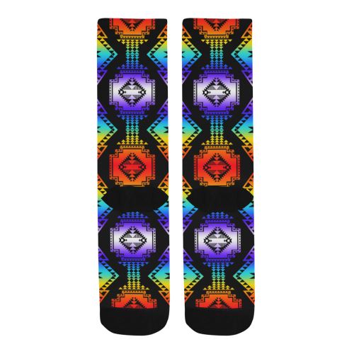 Rainbow Gathering Trouser Socks Socks e-joyer 