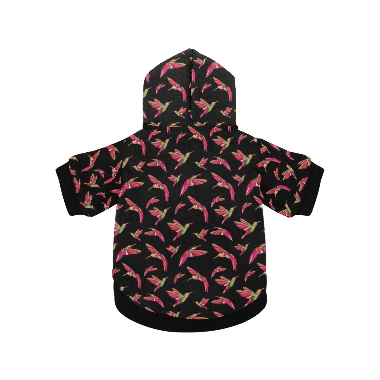 Red Swift Colourful Black Pet Dog Hoodie Pet Dog Hoodie e-joyer 