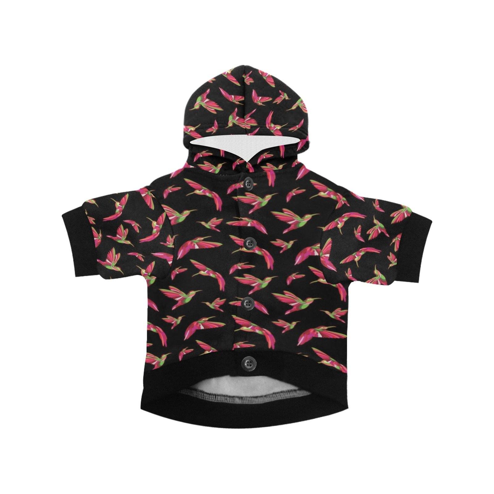 Red Swift Colourful Black Pet Dog Hoodie Pet Dog Hoodie e-joyer 