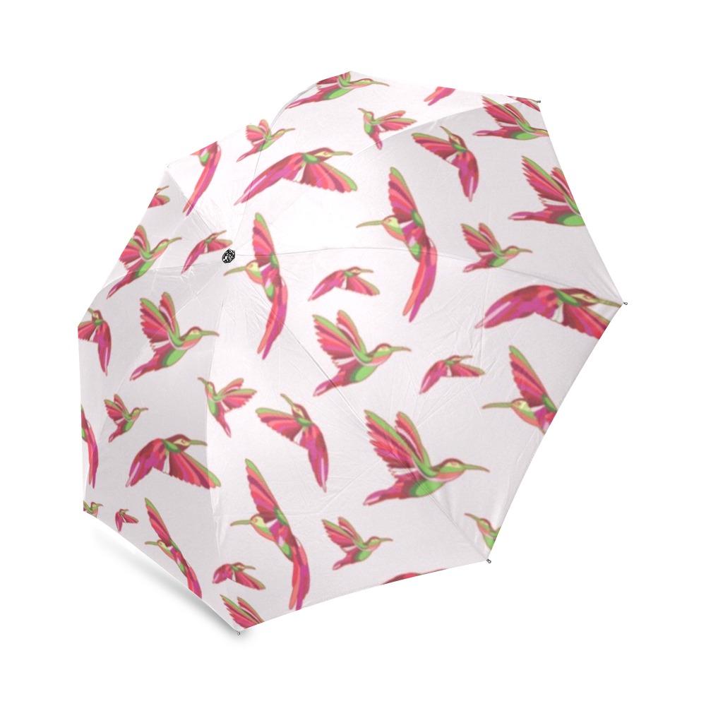 Red Swift Colourful Foldable Umbrella (Model U01) Foldable Umbrella e-joyer 