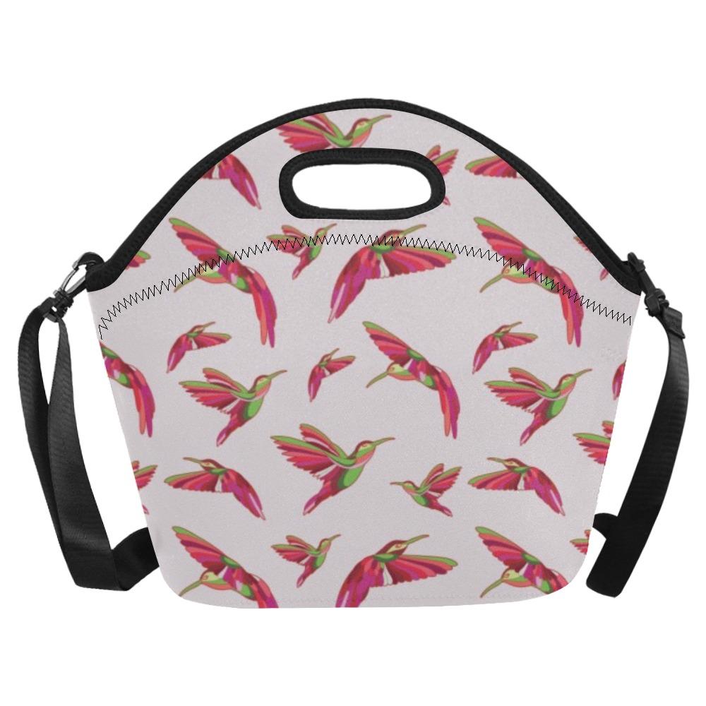 Red Swift Colourful Neoprene Lunch Bag/Large (Model 1669) bag e-joyer 