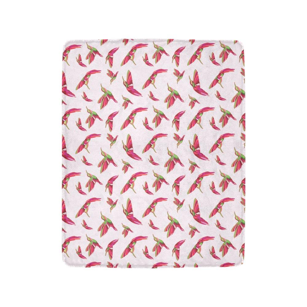Red Swift Colourful Ultra-Soft Micro Fleece Blanket 40"x50" Ultra-Soft Blanket 40''x50'' e-joyer 