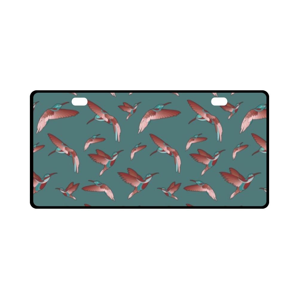Red Swift Turquoise License Plate License Plate e-joyer 