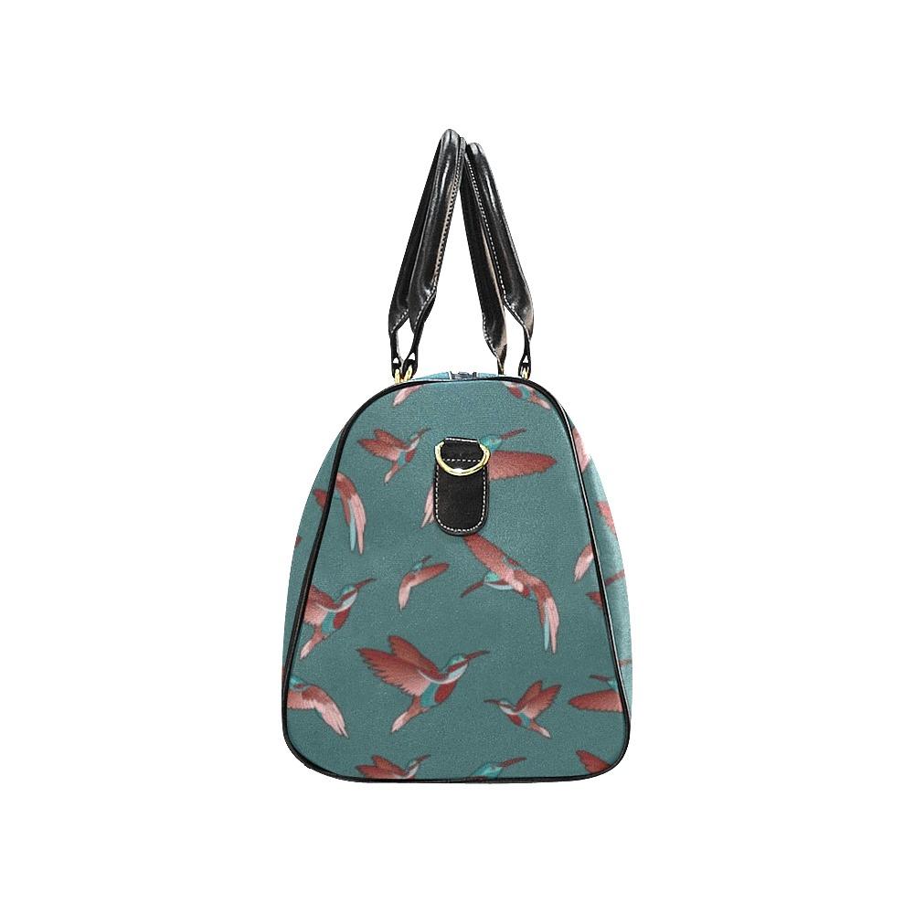 Red Swift Turquoise New Waterproof Travel Bag/Small (Model 1639) bag e-joyer 