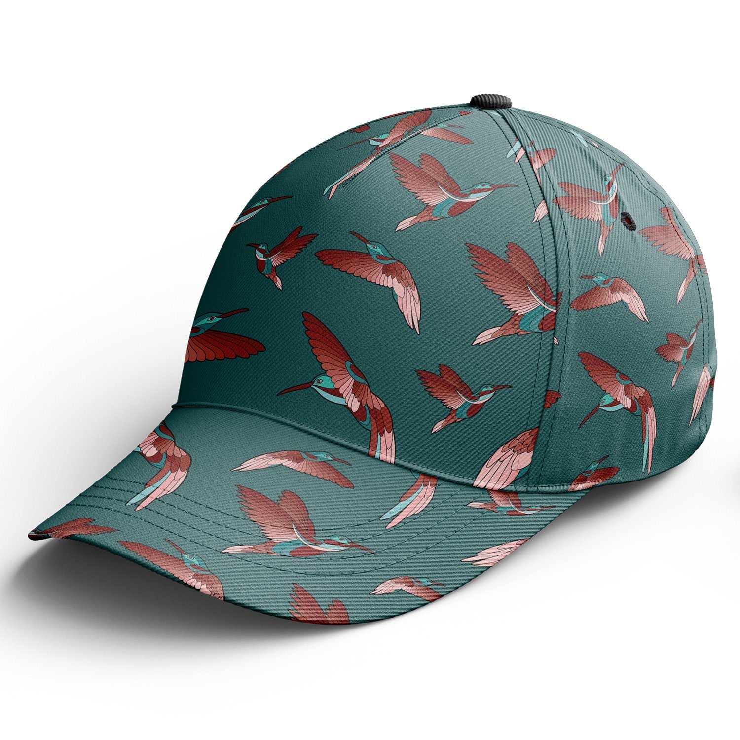 Red Swift Turquoise Snapback Hat hat Herman 