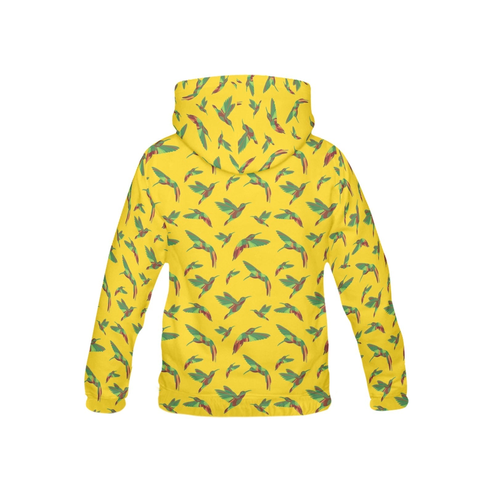 Red Swift Yellow All Over Print Hoodie for Kid (USA Size) (Model H13) All Over Print Hoodie for Kid (H13) e-joyer 
