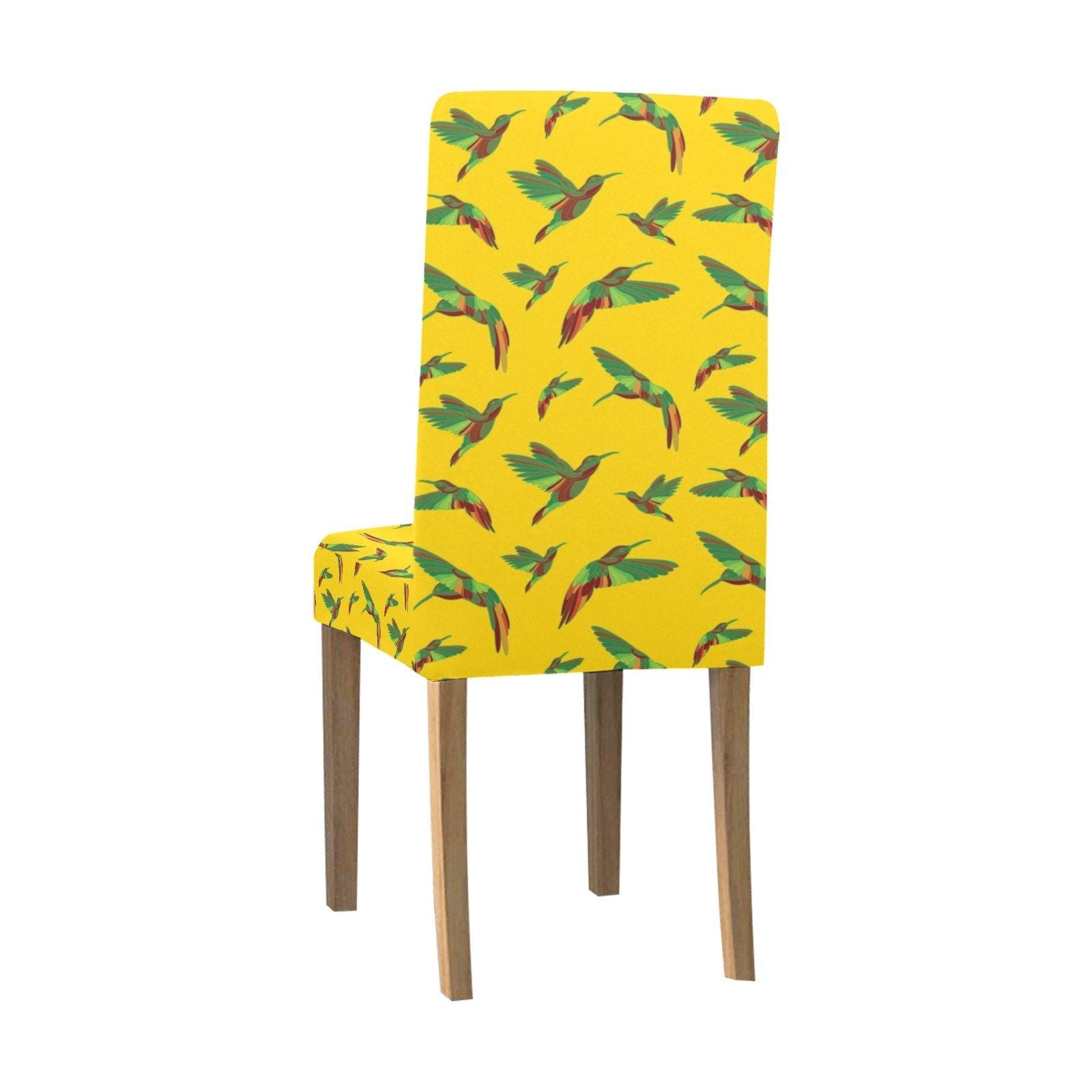 Red Swift Yellow Chair Cover (Pack of 4) Chair Cover (Pack of 4) e-joyer 