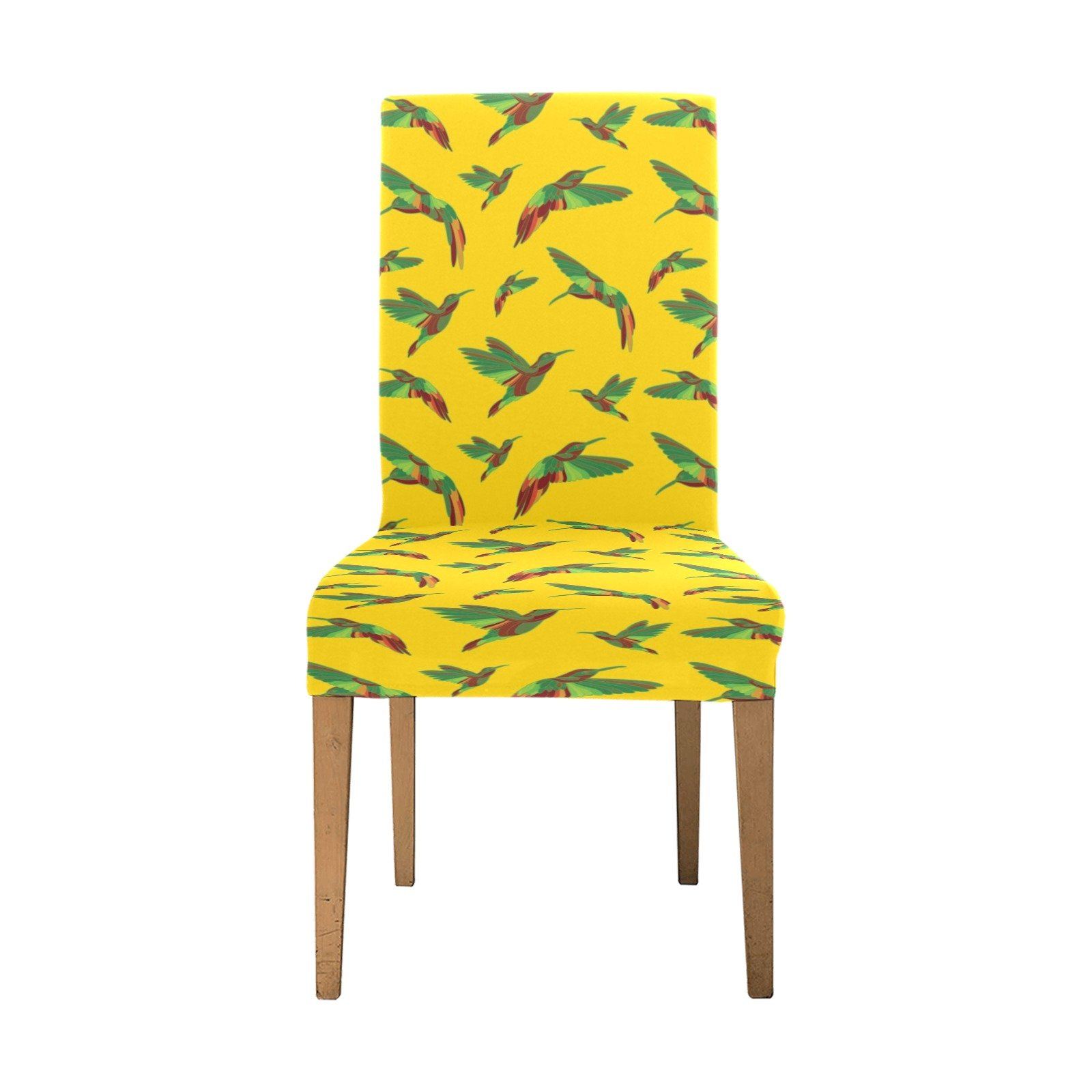 Red Swift Yellow Chair Cover (Pack of 4) Chair Cover (Pack of 4) e-joyer 