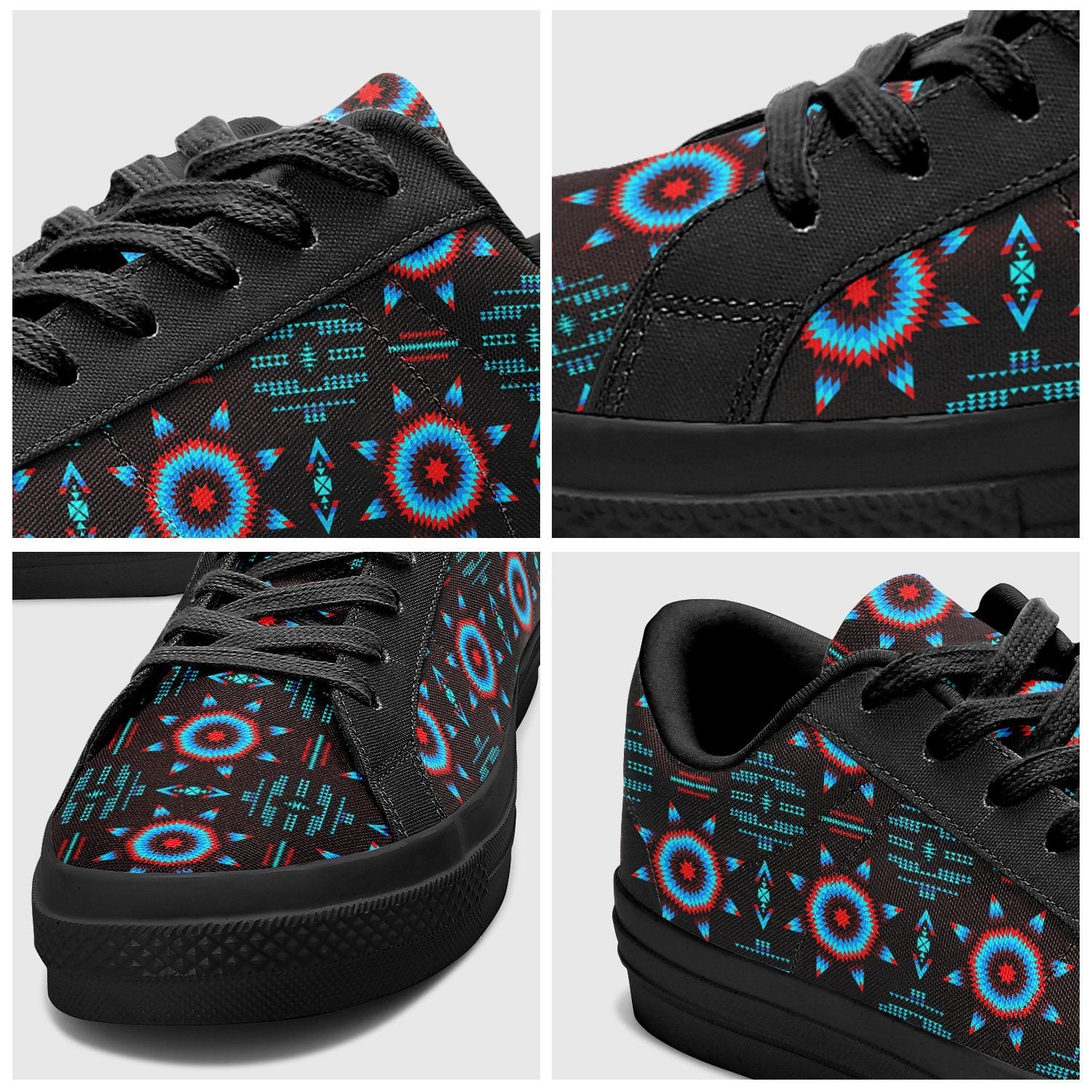 Rising Star Corn Moon Aapisi Low Top Canvas Shoes Black Sole 49 Dzine 