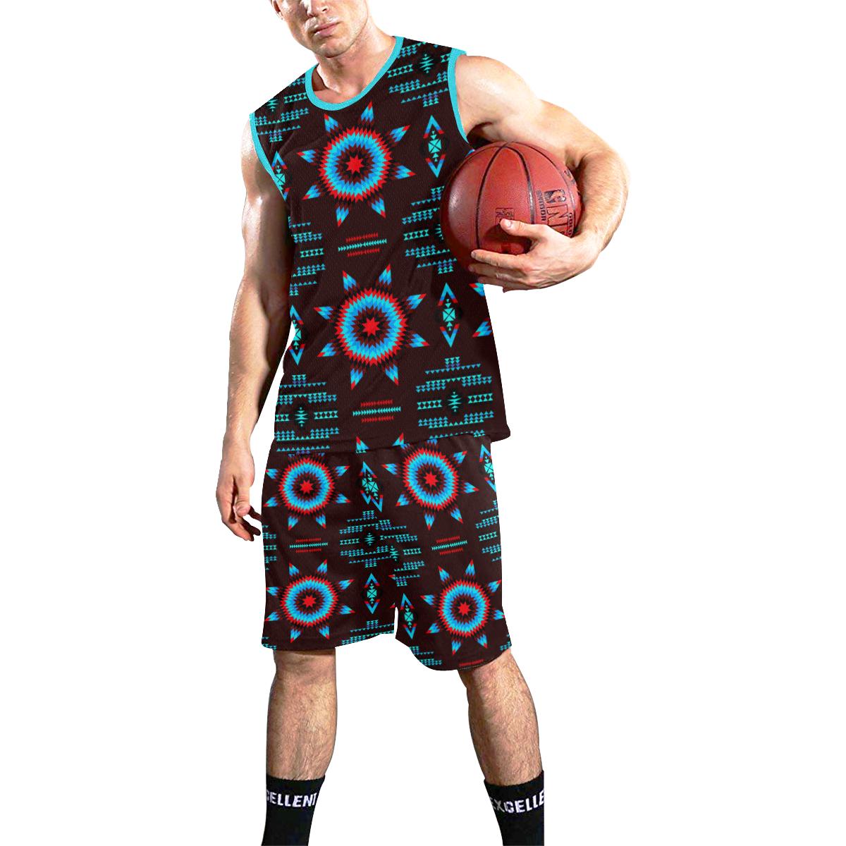 Rising Star Corn Moon All Over Print Basketball Uniform Basketball Uniform e-joyer 