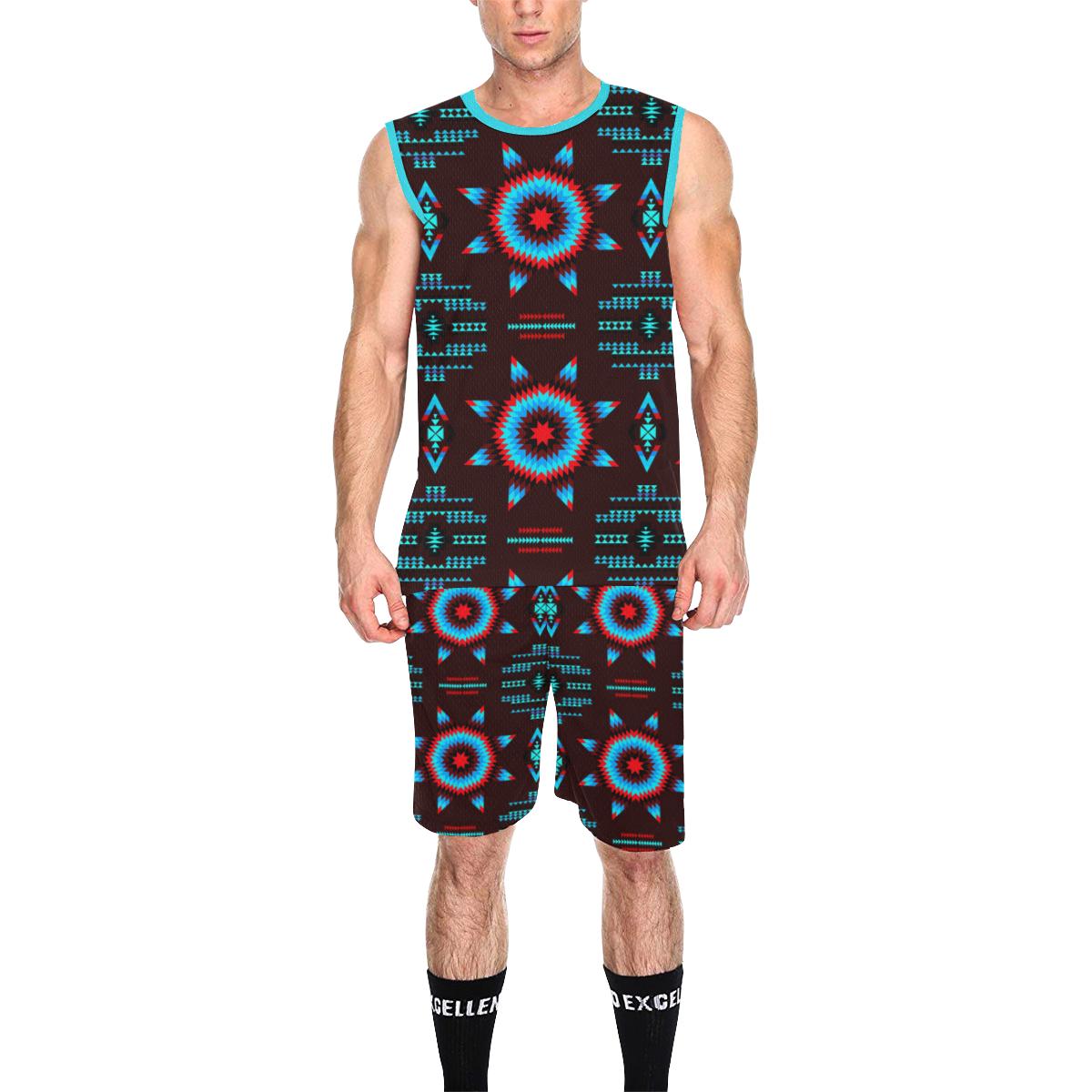 Rising Star Corn Moon All Over Print Basketball Uniform Basketball Uniform e-joyer 
