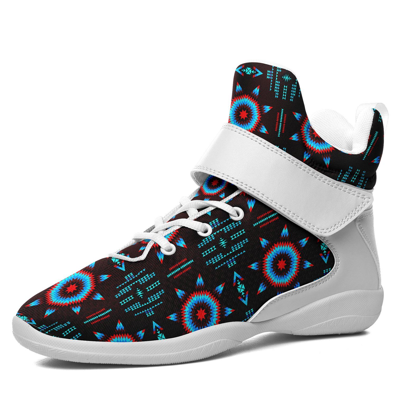 Rising Star Corn Moon Ipottaa Basketball / Sport High Top Shoes 49 Dzine US Women 4.5 / US Youth 3.5 / EUR 35 White Sole with White Strap 