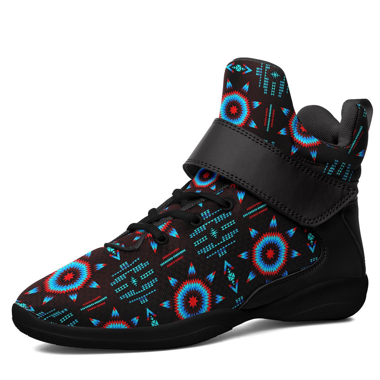 Rising Star Corn Moon Kid's Ipottaa Basketball / Sport High Top Shoes 49 Dzine US Child 12.5 / EUR 30 Black Sole with Black Strap 