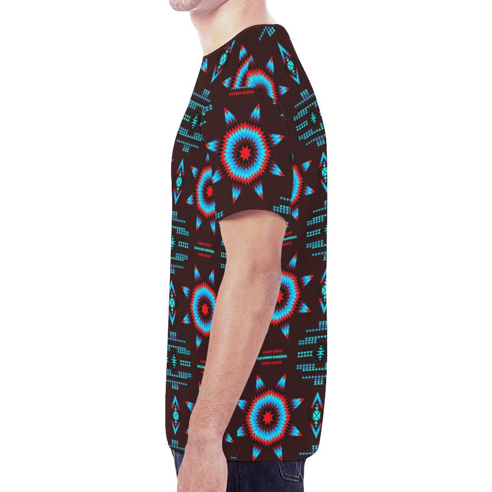 Rising Star Corn Moon New All Over Print T-shirt for Men (Model T45) New All Over Print T-shirt for Men (T45) e-joyer 