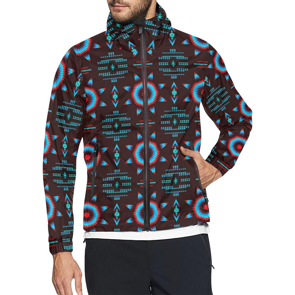 Rising Star Corn Moon Unisex All Over Print Windbreaker (Model H23) All Over Print Windbreaker for Men (H23) e-joyer 