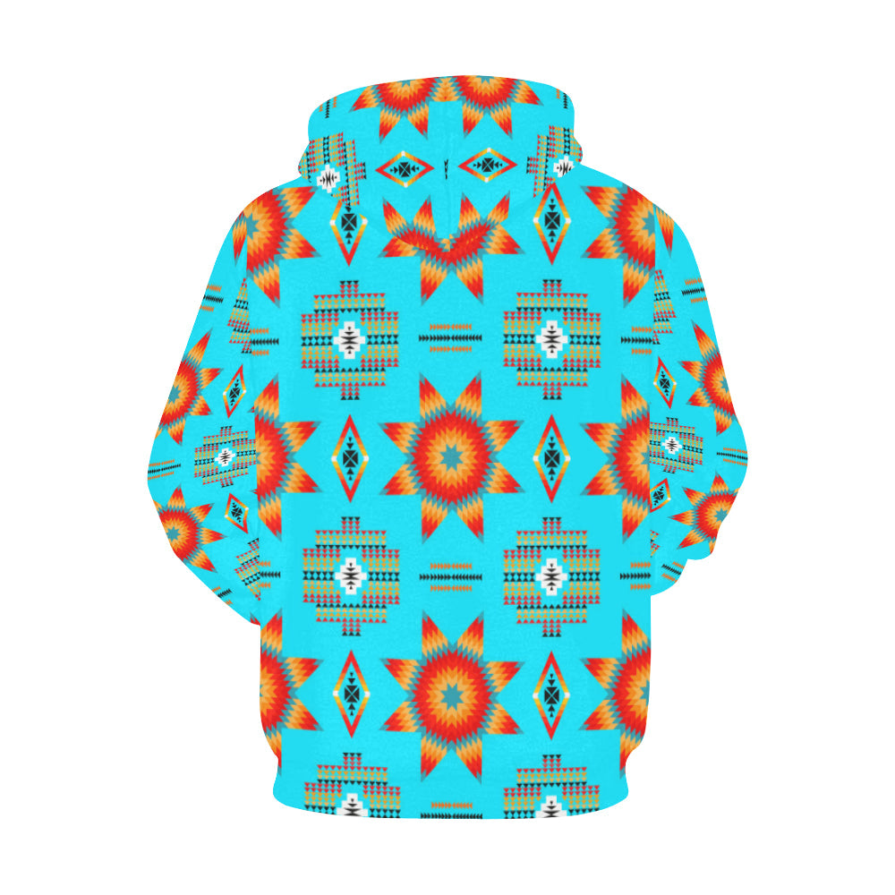 Rising Star Harvest Moon All Over Print Hoodie for Women (USA Size) (Model H13) All Over Print Hoodie for Women (H13) e-joyer 