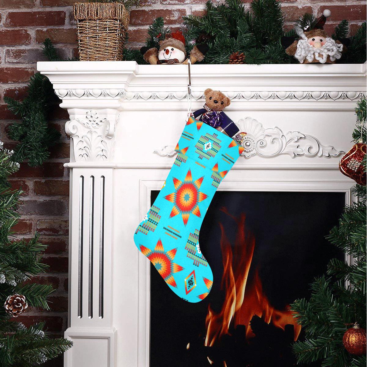 Rising Star Harvest Moon Christmas Stocking holiday stocking e-joyer 