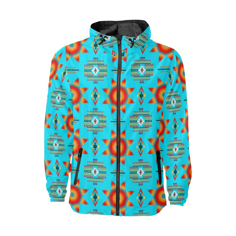 Rising Star Harvest Moon Unisex All Over Print Windbreaker (Model H23) All Over Print Windbreaker for Men (H23) e-joyer 