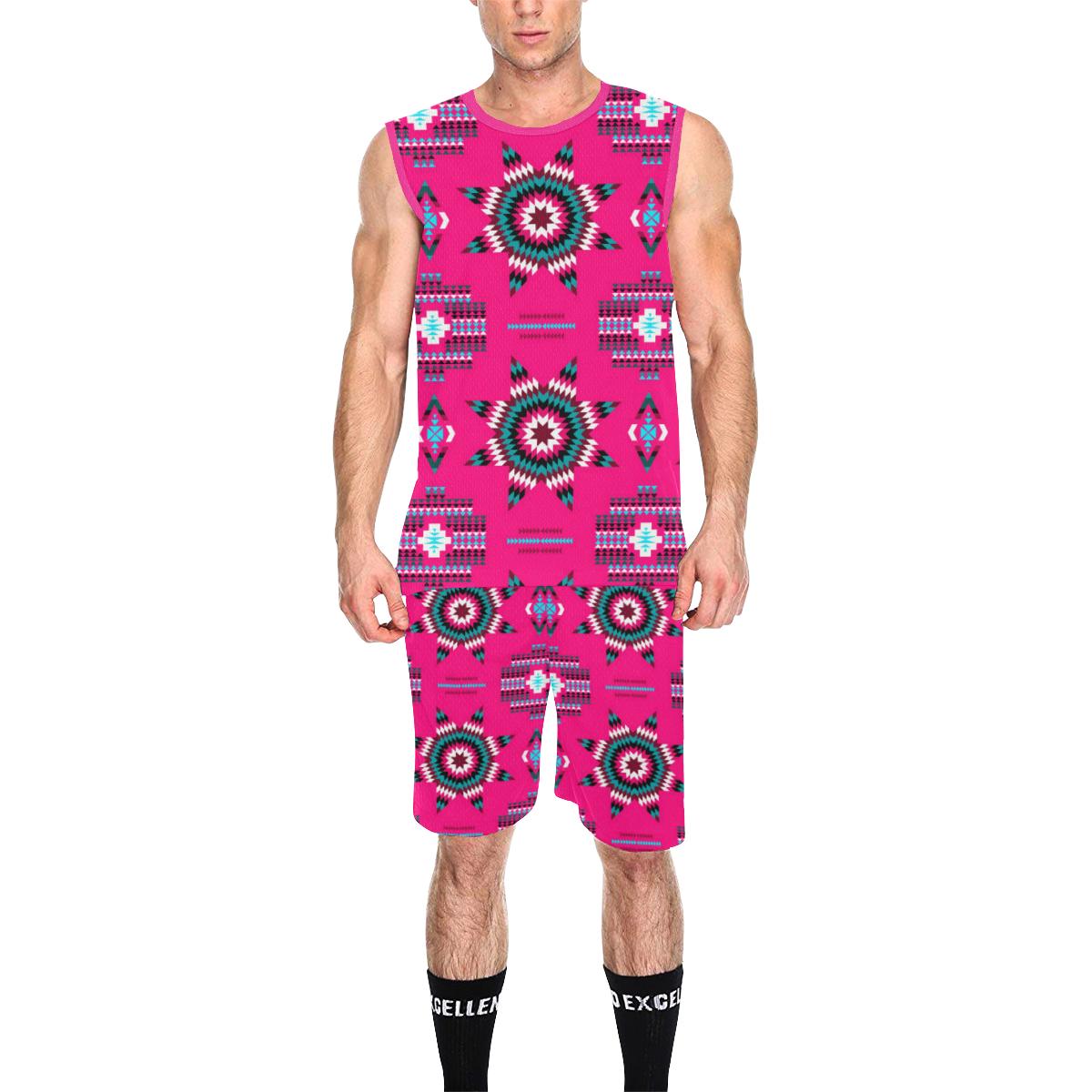 Rising Star Strawberry Moon All Over Print Basketball Uniform Basketball Uniform e-joyer 