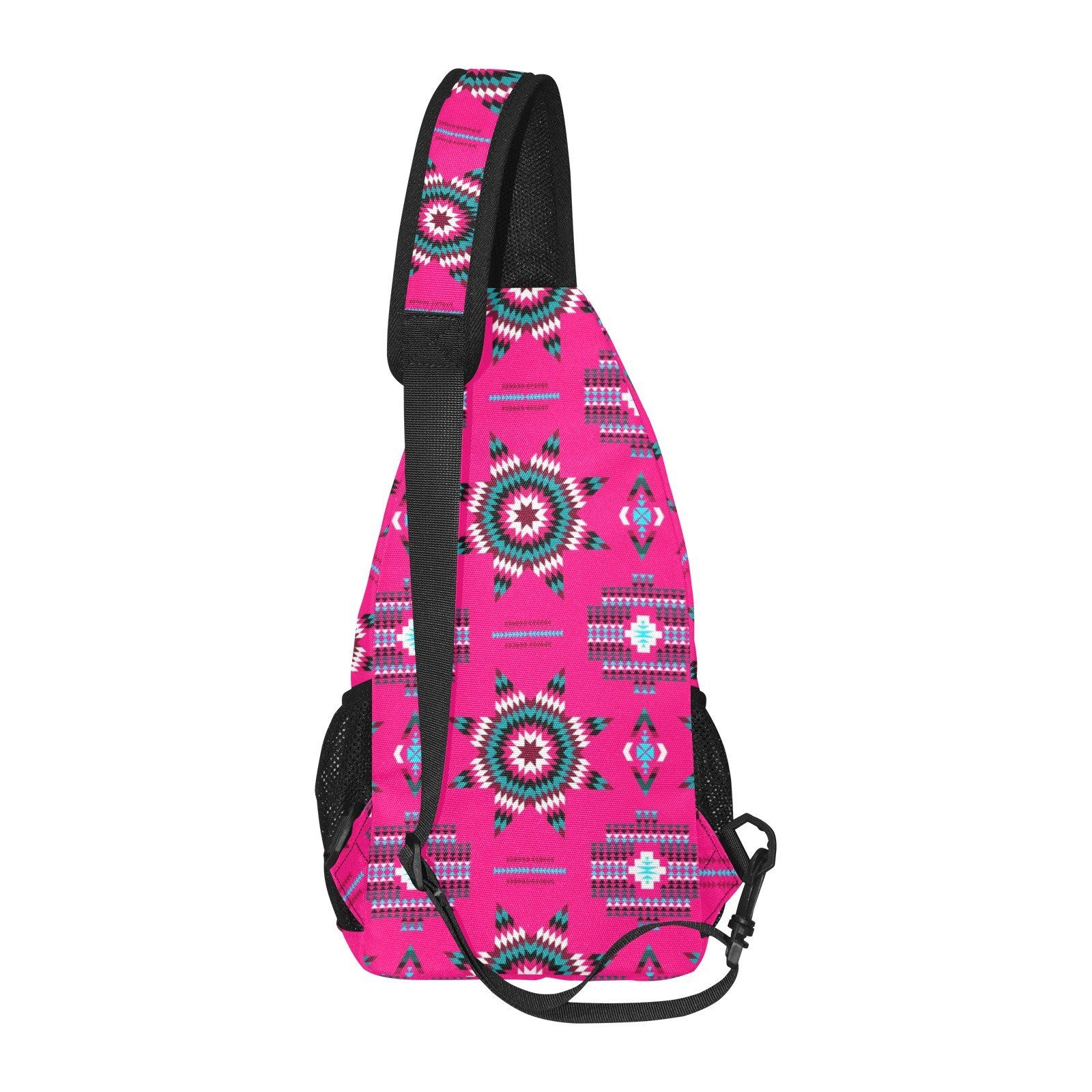 Rising Star Strawberry Moon All Over Print Chest Bag (Model 1719) All Over Print Chest Bag (1719) e-joyer 