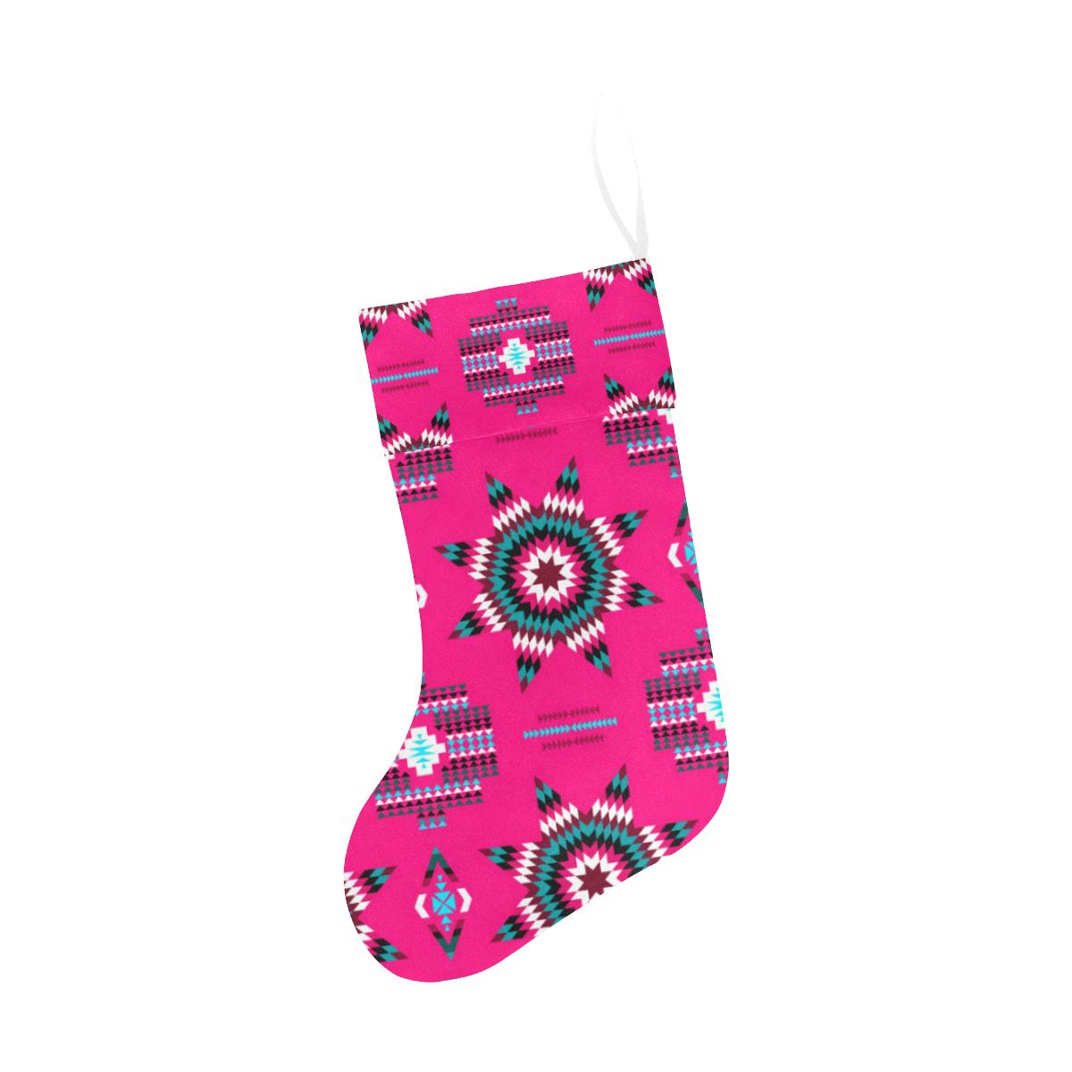 Rising Star Strawberry Moon Christmas Stocking holiday stocking e-joyer 