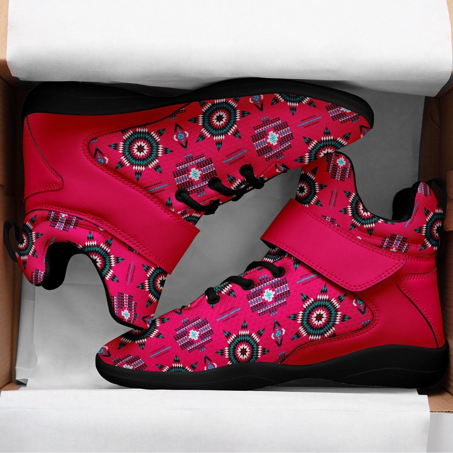 Rising Star Strawberry Moon Ipottaa Basketball / Sport High Top Shoes - Black Sole 49 Dzine 