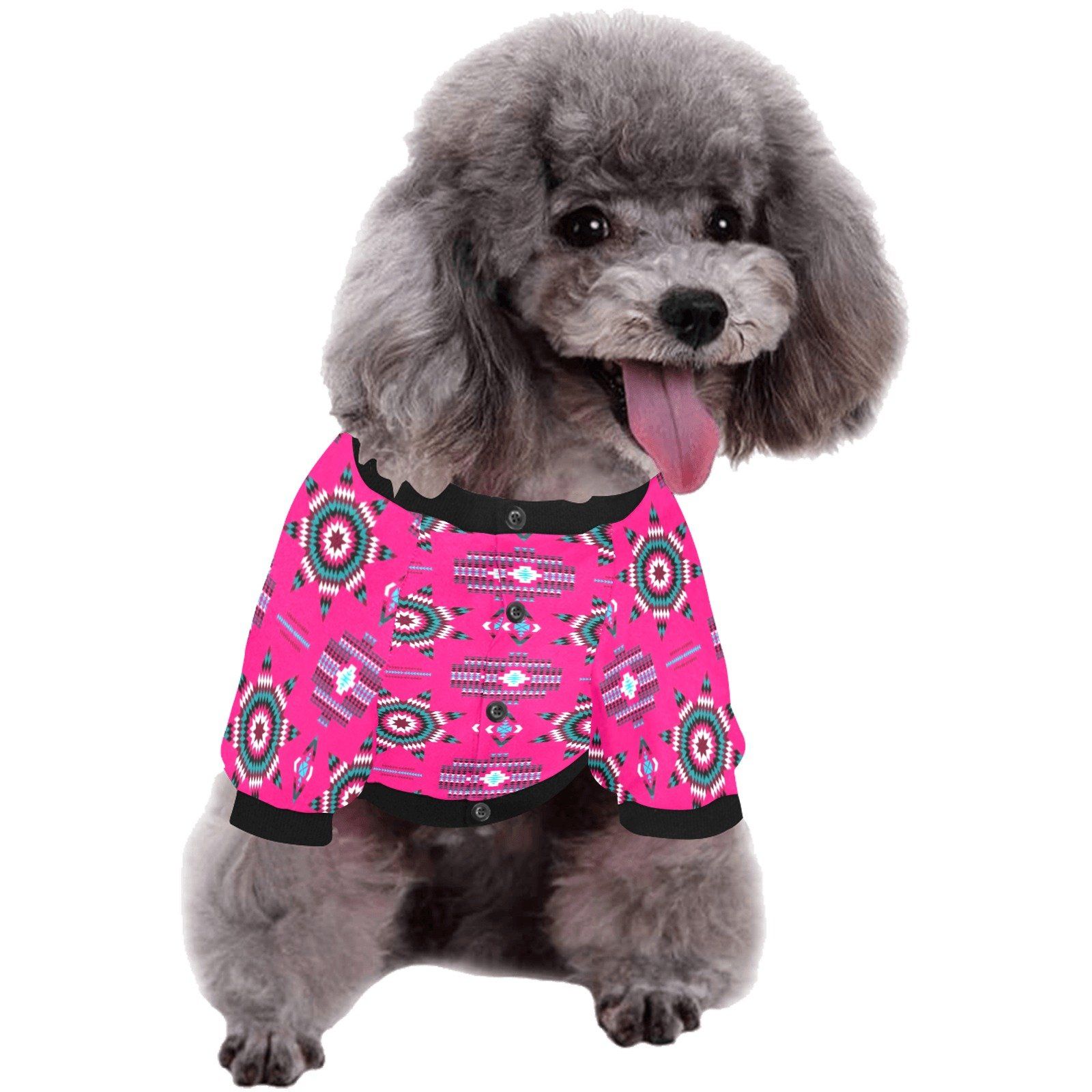 Rising Star Strawberry Moon Pet Dog Round Neck Shirt Pet Dog Round Neck Shirt e-joyer 