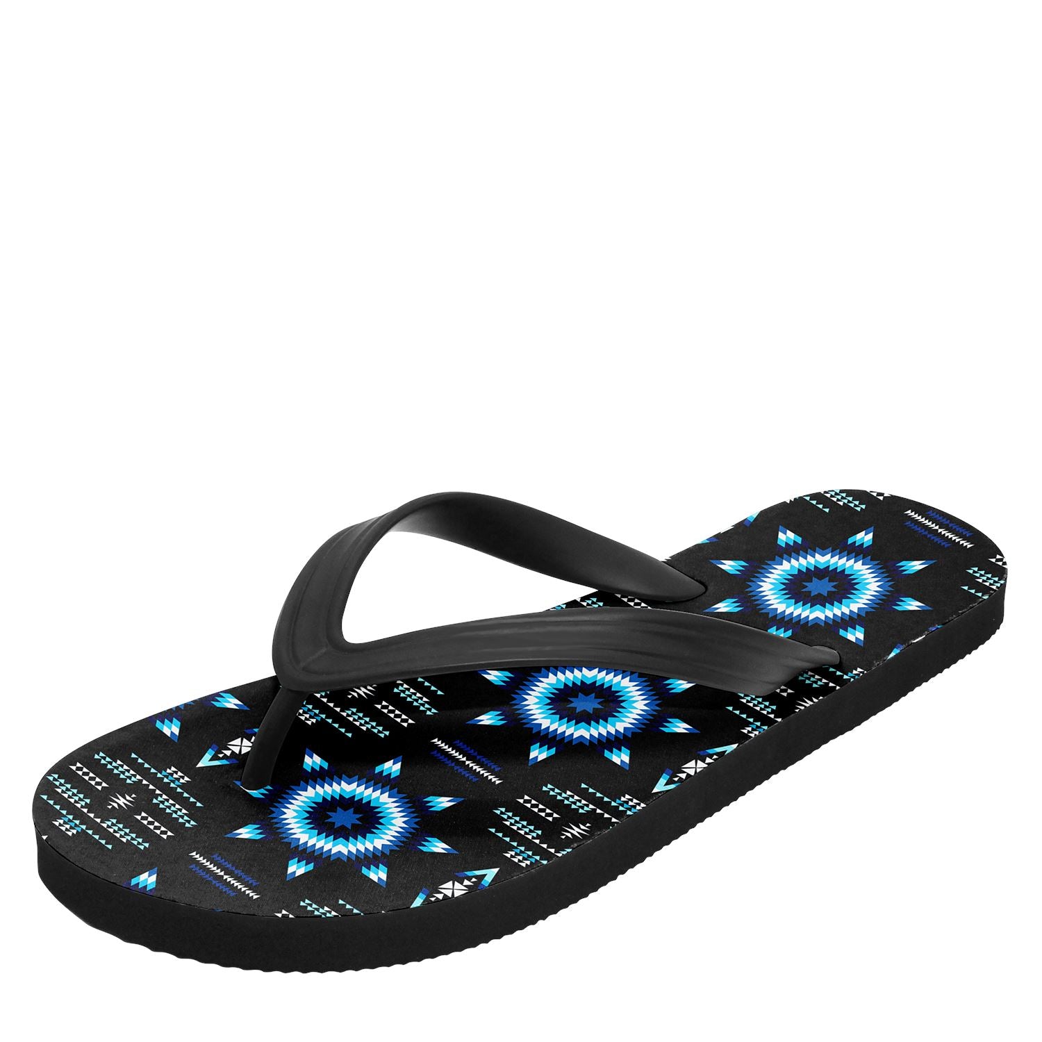 Rising Star Wolf Moon Flip Flops 49 Dzine 