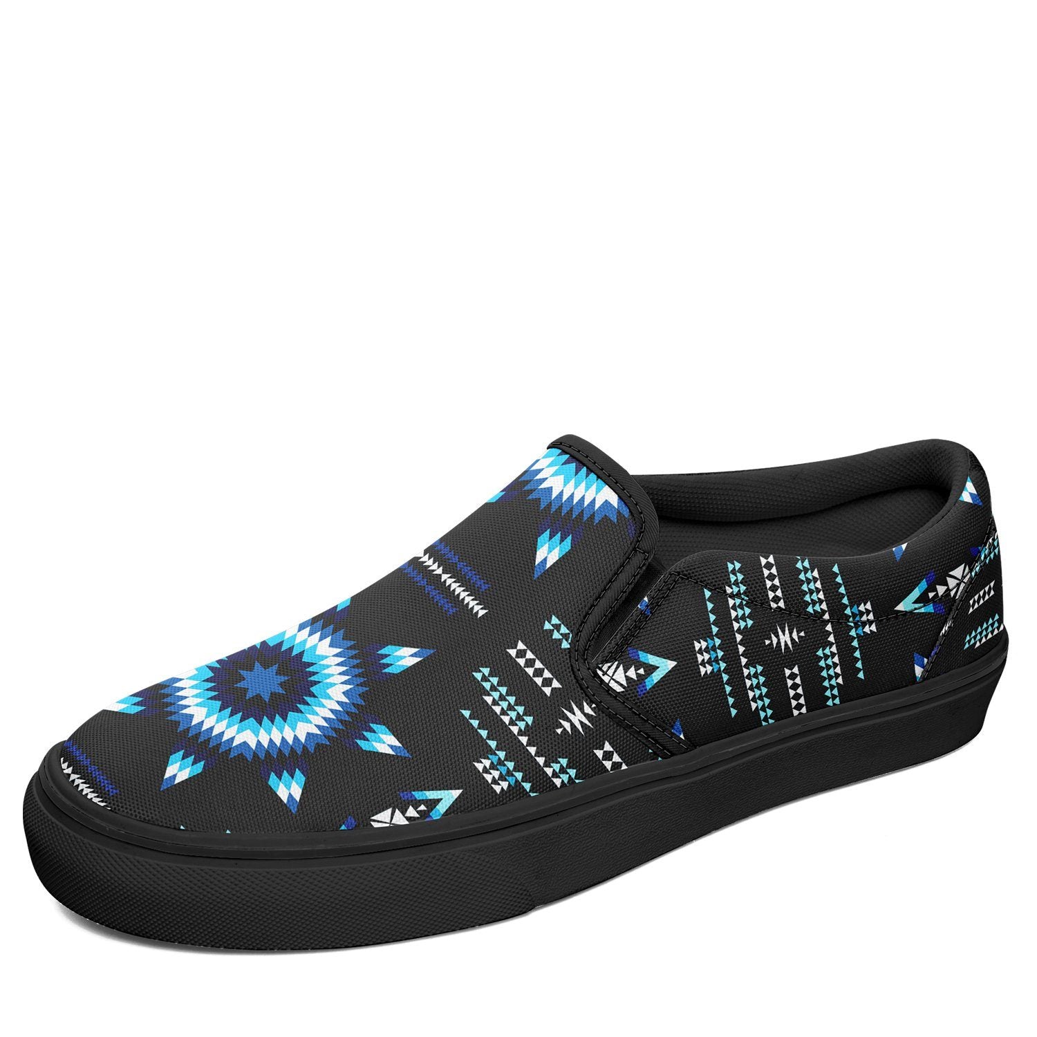 Rising Star Wolf Moon Otoyimm Canvas Slip On Shoes 49 Dzine 