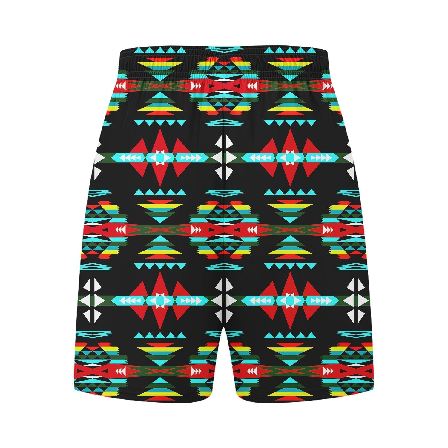 River Trail Sunset Basketball Shorts 49 Dzine 